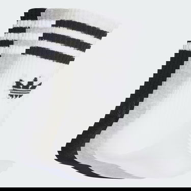 Nogavice adidas Performance 3-Stripes Crew Socks - 3 Pairs Siva | JV7403, 0