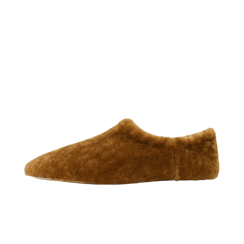 Superge in čevlji Dries Van Noten Shearling Slippers Rjava | MS242-1317