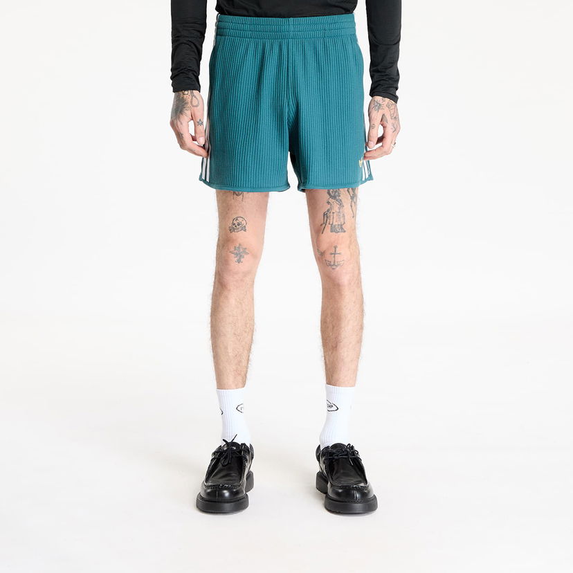 Kratke hlače adidas Originals adidas Waffle Knit Sprinter Shorts Zelena | KC0693