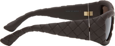 Sončna očala Bottega Veneta Intrecciato Rectangular Sunglasses Rjava | BV1303S-007, 1