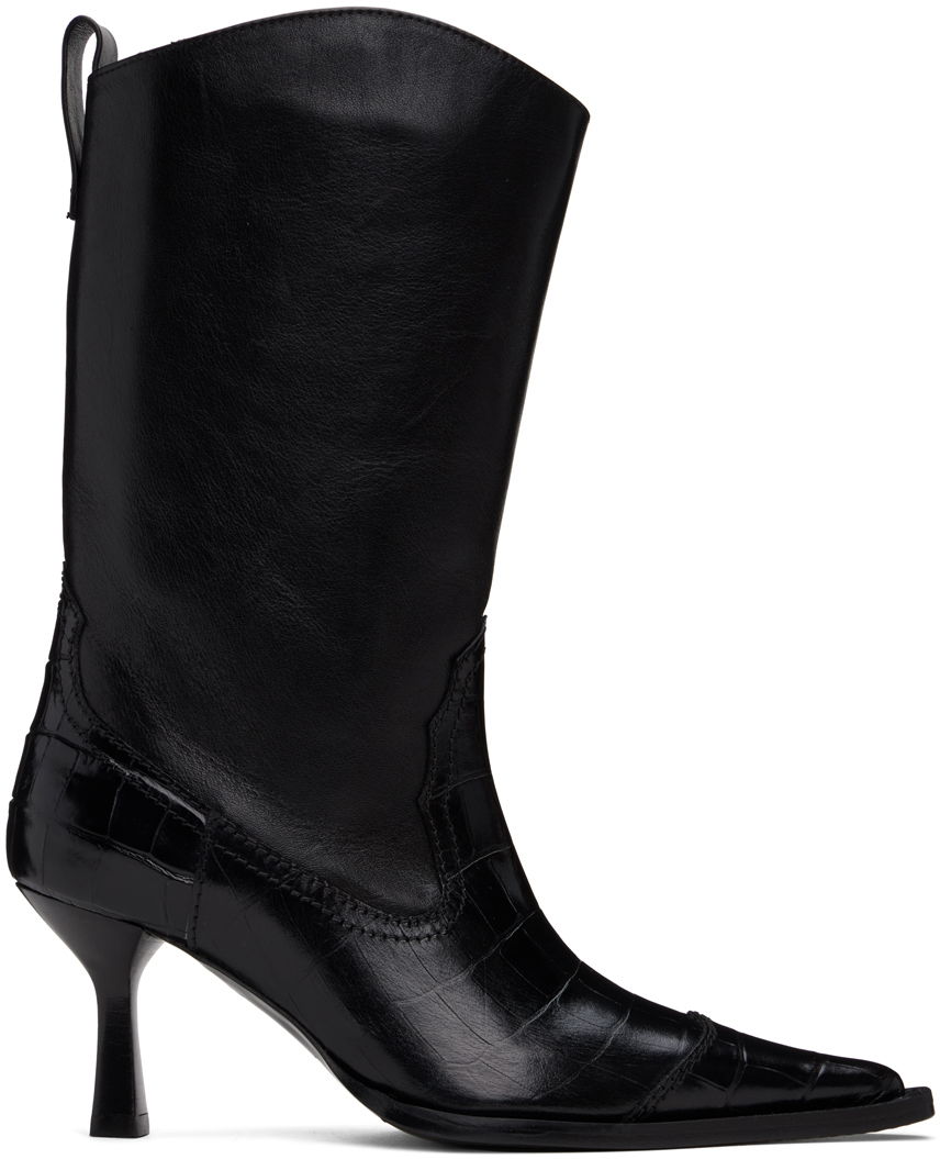 Superge in čevlji OUR LEGACY Texan Boots Črna | A4247TBSL, 0