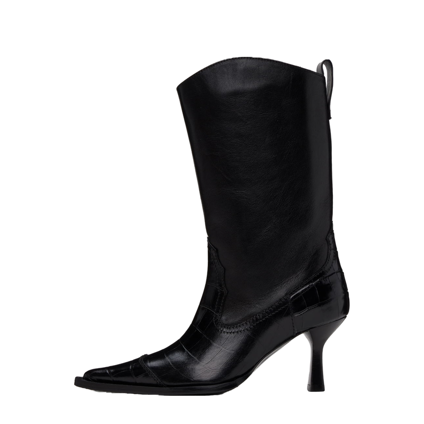 Superge in čevlji OUR LEGACY Texan Boots Črna | A4247TBSL