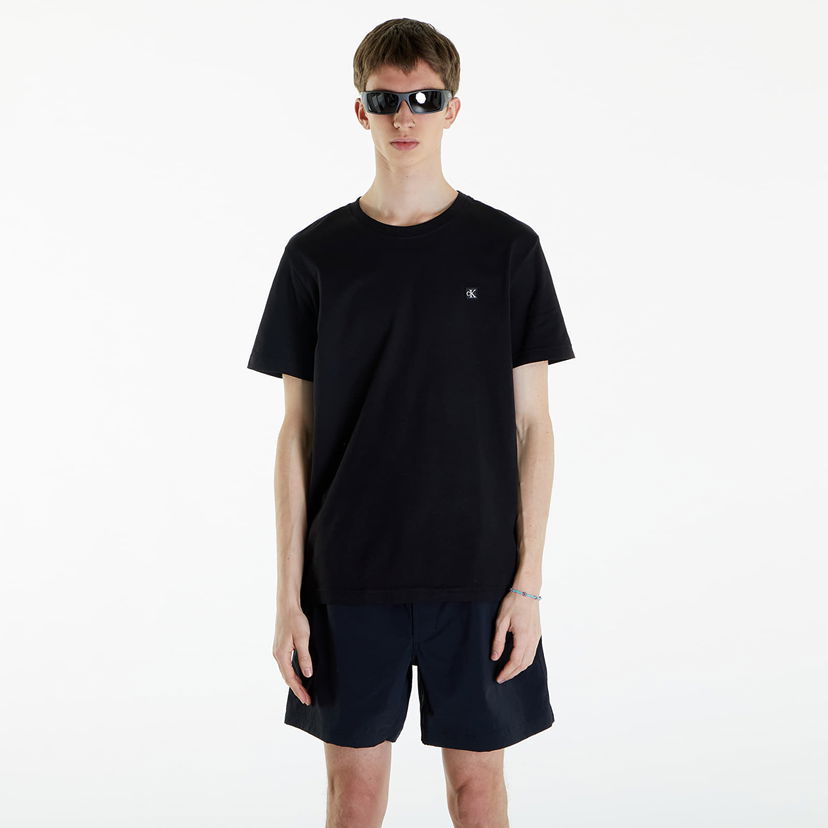 Majica CALVIN KLEIN Embro Badge Tee Črna | J30J325268 BEH