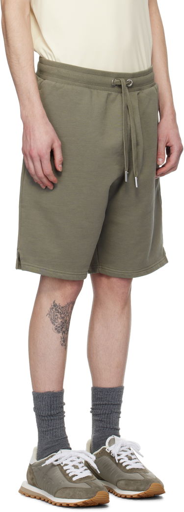 Kratke hlače AMI AMI Paris De Coeur Dye Shorts Zelena | HSO674.747, 1