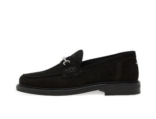 Superge in čevlji Filling Pieces Loafer Suede Črna | 44222791861