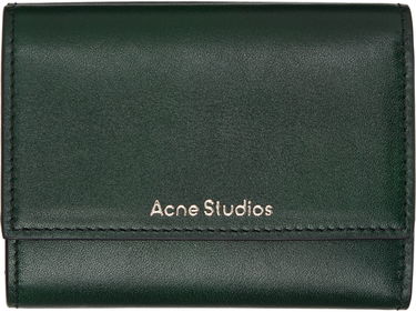Denarnica Acne Studios Acne Studios Trifold Leather Wallet Zelena | CG0271-, 0
