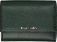 Acne Studios Trifold Leather Wallet