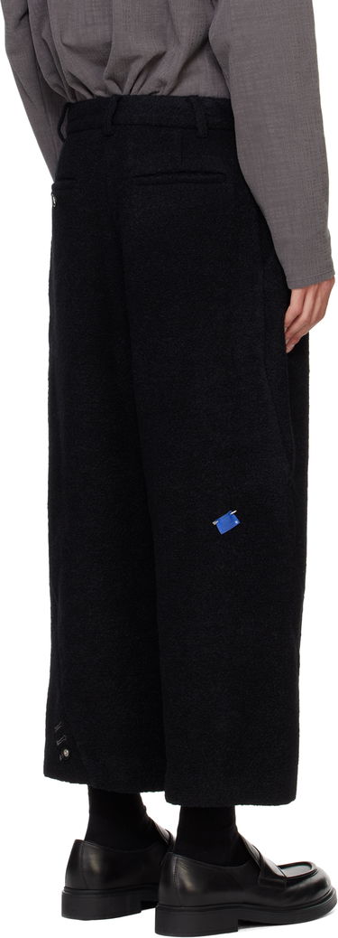 Hlače ADER ERROR Black Wool Straight-Leg Trousers Črna | BN01FWSA0207BK, 2