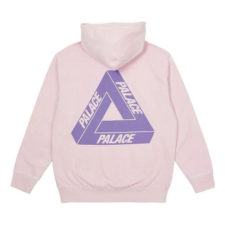 Pulover Palace Printed Cotton Blend Hoodie Roza | PAL-SS23-493
