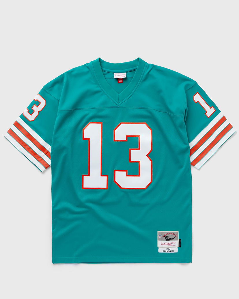 Dres Mitchell & Ness NFL LEGACY JERSEY MIAMI DOLPHINS 1984 DAN MARINO #13 Zelena | LGJYAC18037-MDOTEAL84DMA