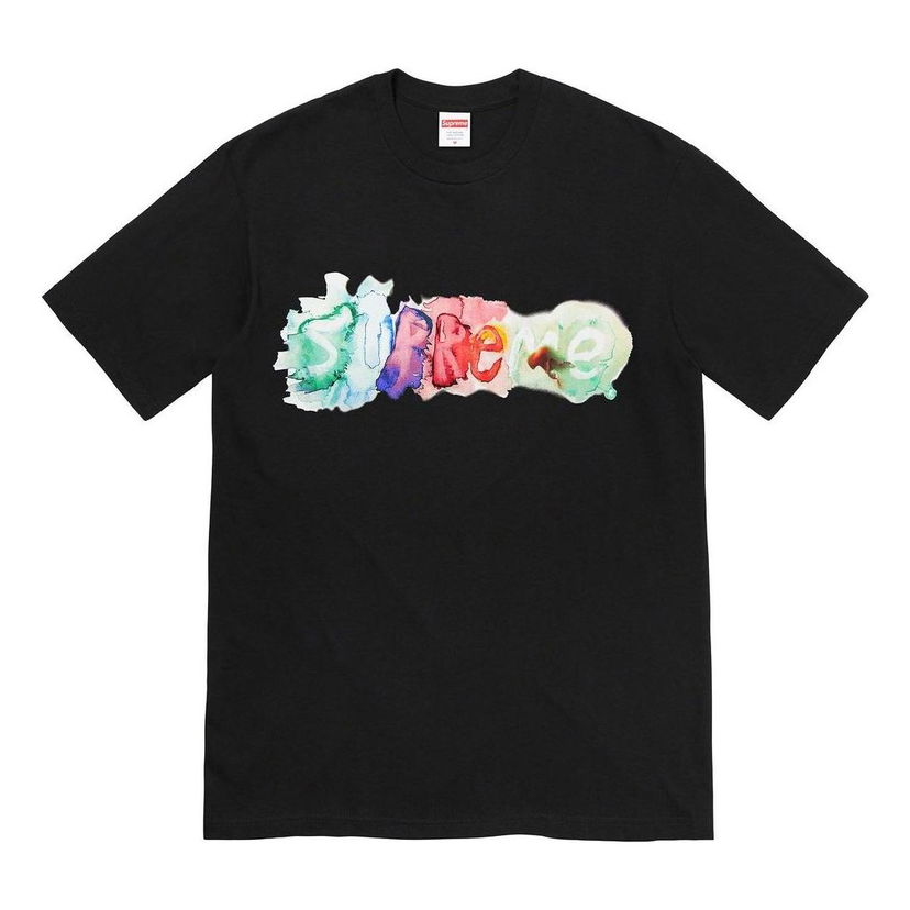 Majica Supreme Watercolor Graphic T-Shirt Črna | SUP-SS23-004