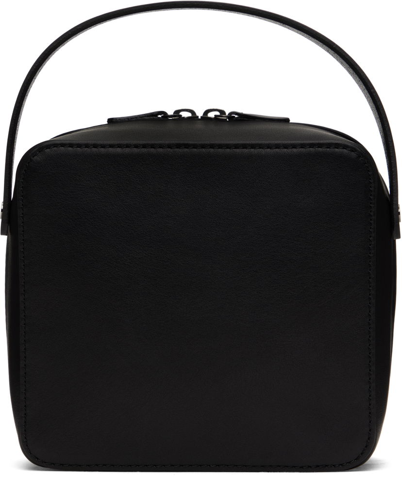 Potovalna torba AURALEE AURALEE Small Leather Travel Bag Črna | A25SB05AE-M