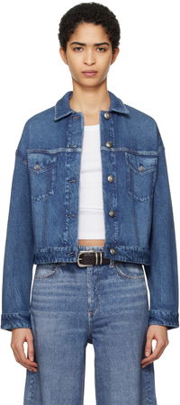 Rag & Bone Miramar Fleece Trucker Jacket