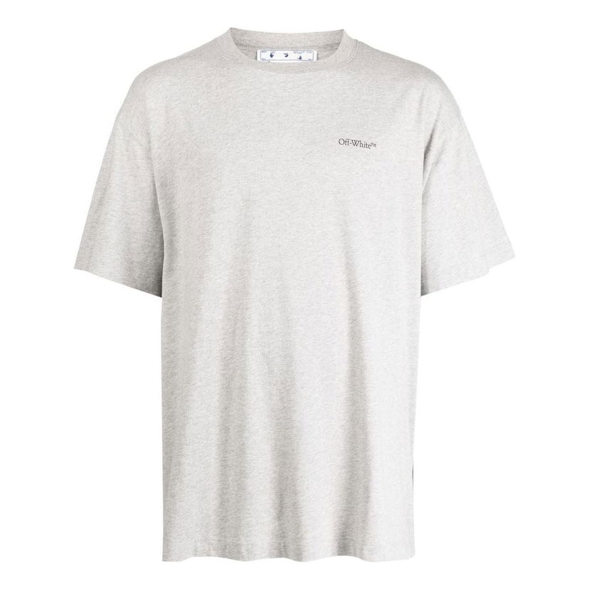 Majica Off-White Jumbo Print Cotton T-Shirt Siva | OMAA038S23JER0020810