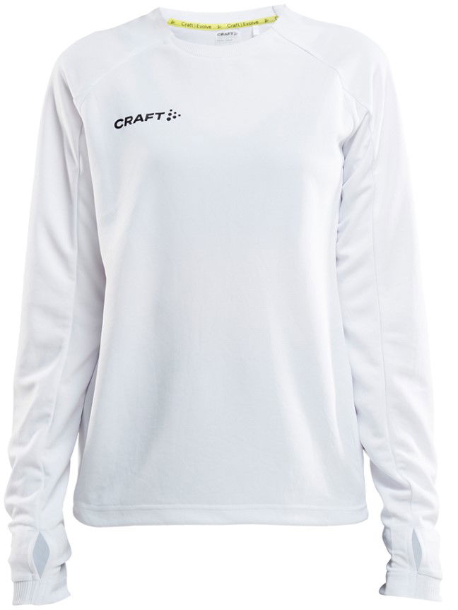 Majica Craft Evolve Crew Neck Long Sleeve T-Shirt Bela | 1910161-900000