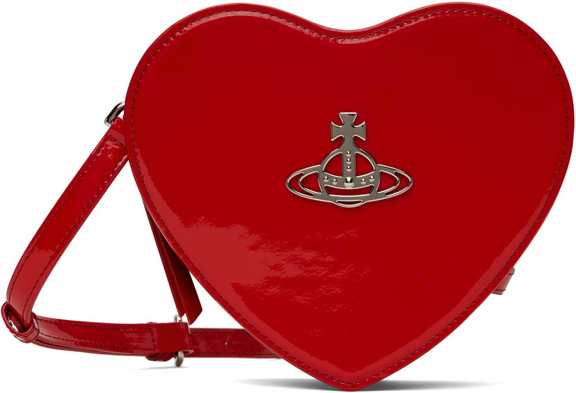 Torbica Vivienne Westwood Vivienne Westwood Louise Heart Crossbody Bag Rdeča | 4803000TW-L001O-