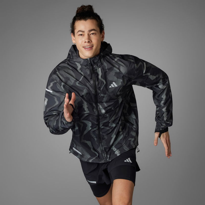 Vetrovka adidas Performance Ultimate Windbreaker Črna | IT3498