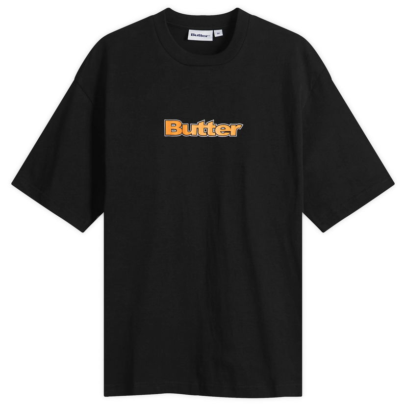 Majica Butter Goods Outline Logo T-Shirt, Size Large Črna | BG253100-BLK
