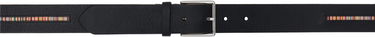 Pasovi Paul Smith Paul Smith Stripe Detail Belt Črna | M1A-5775-BINSTB-79, 0