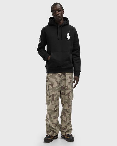 Pulover Polo by Ralph Lauren Hoodie with Number 3 on Sleeve Črna | 710935339008, 1