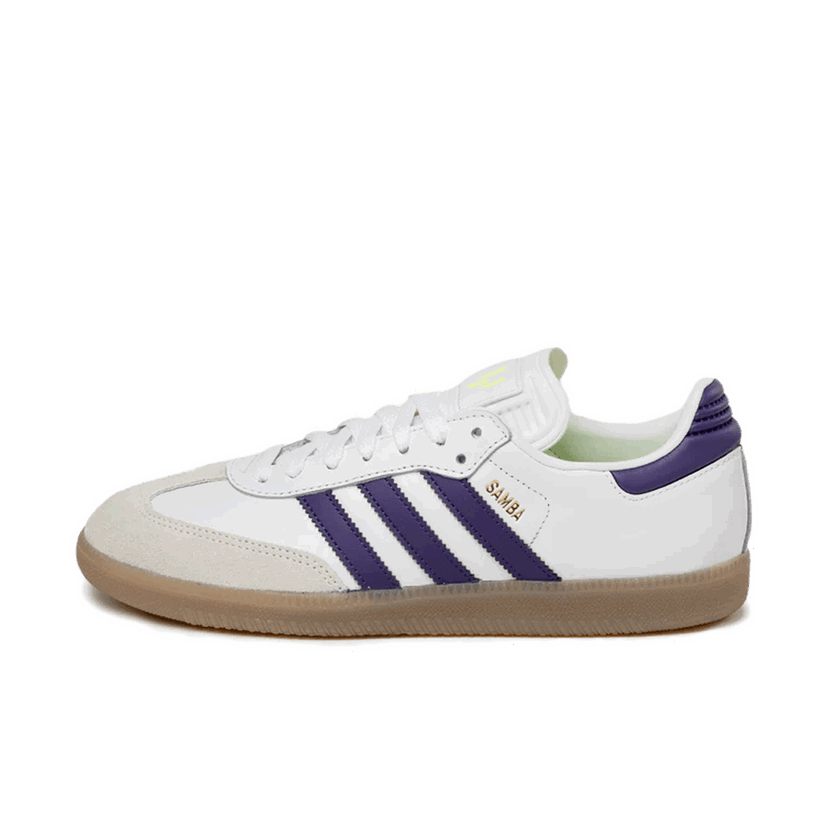 Superge in čevlji adidas Originals Lionel Messi x Samba "White/University Purple" Bela | IH8161