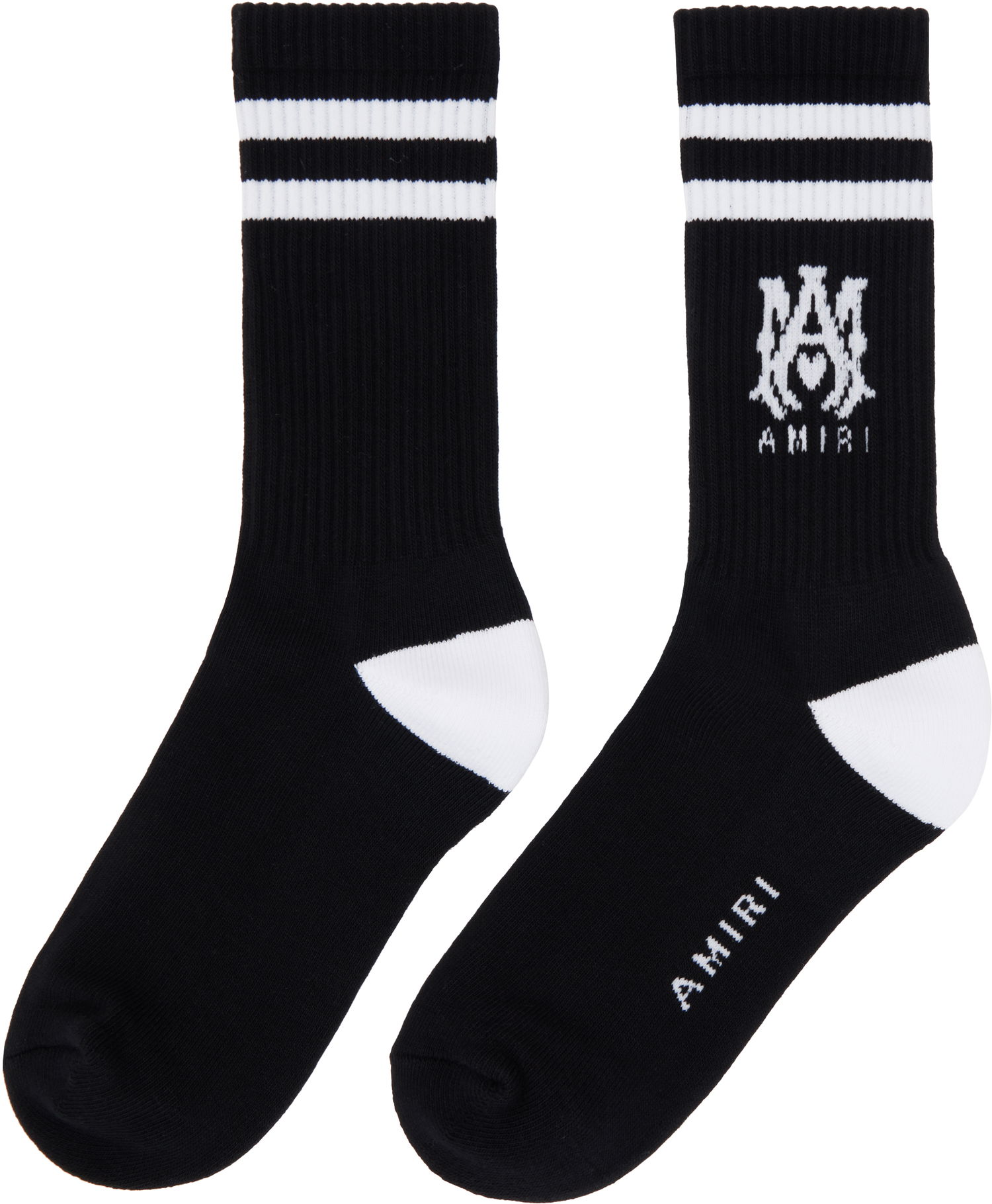 Nogavice AMIRI Core Logo Socks Črna | AMACSK1006, 1