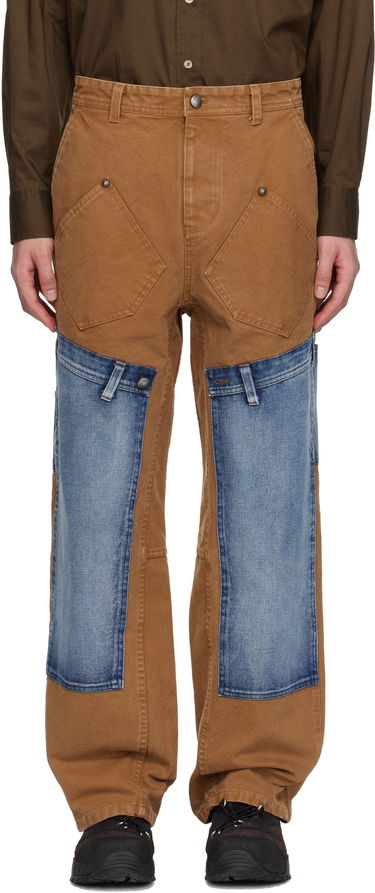Kavbojke Andersson Bell Andersson Bell Re-Make Carpenter Jeans Rjava | apa810u, 0