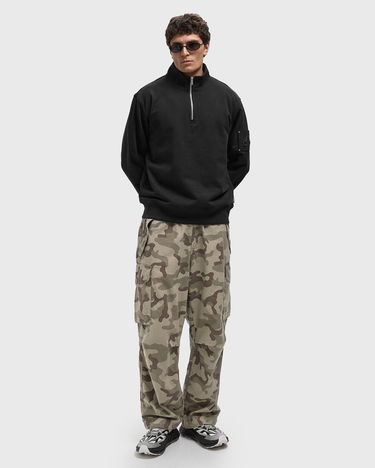 Pulover Moose Knuckles HARTSFIELD 1/4 Zip Sweatshirt Črna | M35MS613-292, 1