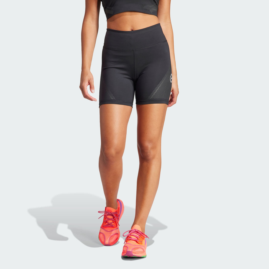 Kratke hlače adidas Performance adidas adidas by Stella McCartney adidas by Stella McCartney TruePace Running Short Leggings Črna | IQ4510, 0