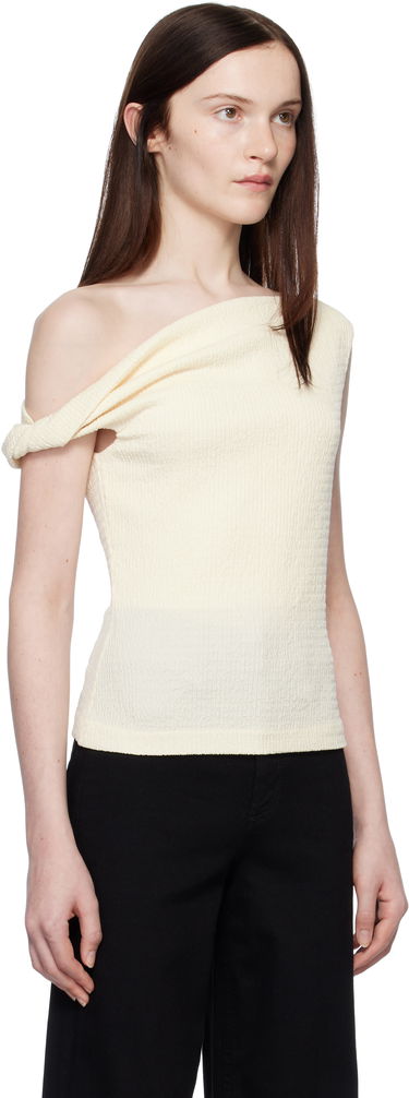 Majica brez rokavov rag & bone rag & bone Lou Off Shoulder Blouse Črna | WAC24HT032TM32, 4