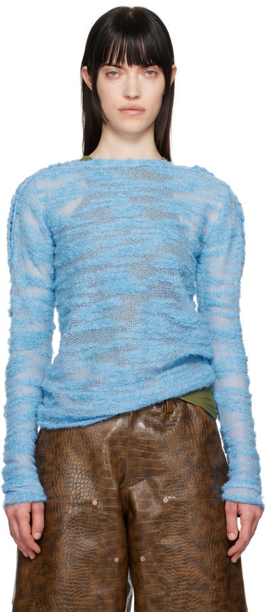 Pleteni pulover Andersson Bell Andersson Bell Fifi Button Knit Sweater Modra | atb1261w, 0