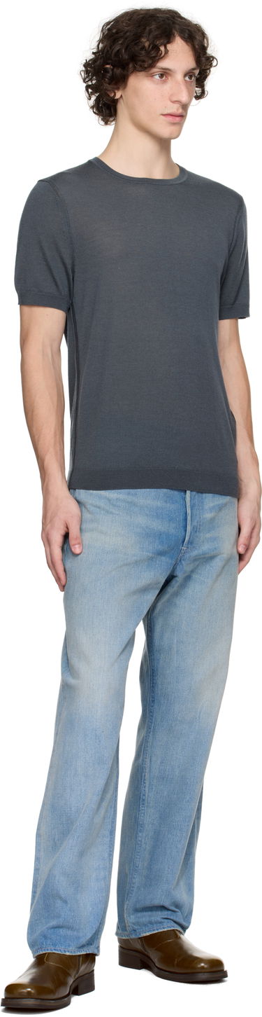 Majica rag & bone Rag & Bone Aulton Sweater T-Shirt Siva | MBS25P017BM17, 3