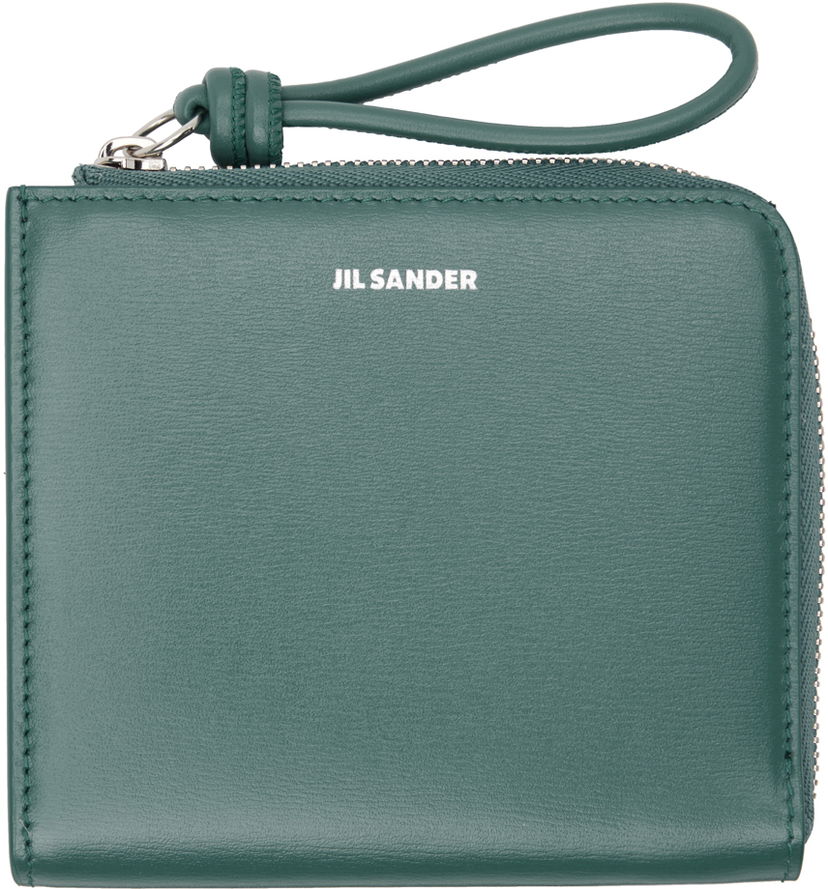 Denarnica Jil Sander Green Giro Wallet Zelena | J07VL0004_P5354