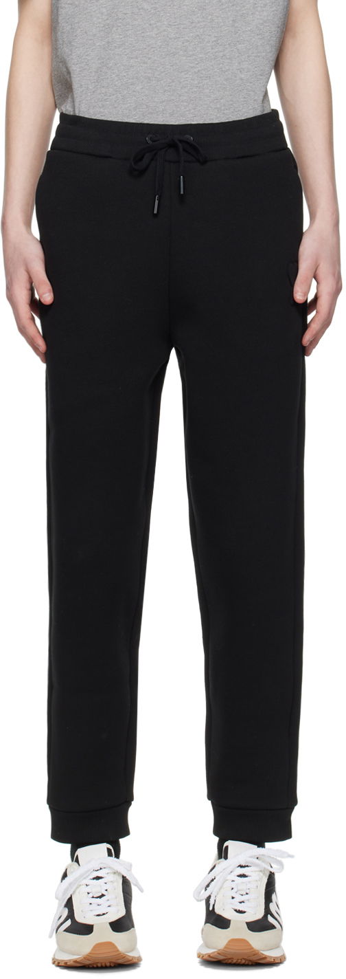 Trenirka AMI Paris de Cœur Sweatpants Črna | UTR225.749
