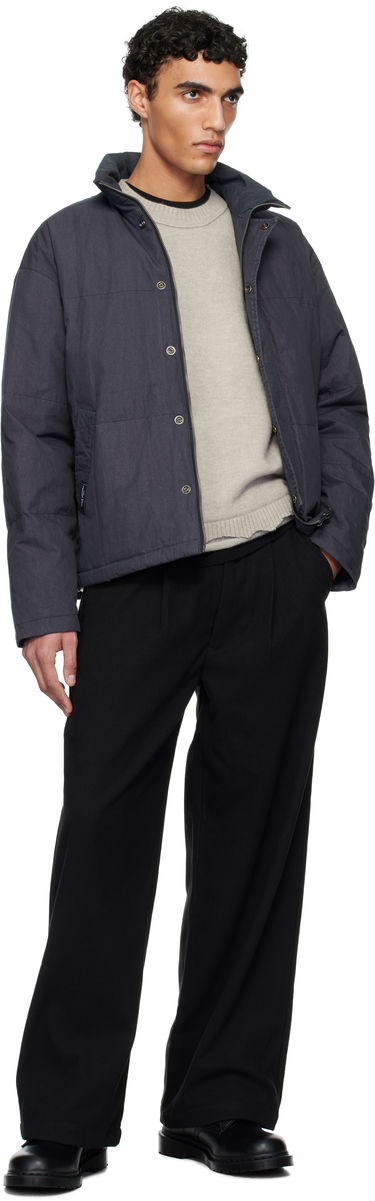 Puhovka izzue Izzue Indigo-Dyed Down Jacket Mornarica | IZXDND7101F4NCCX, 3