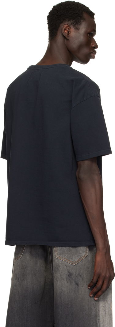 Majica Rhude Rhude Script Crest T-Shirt Mornarica | RHPS25TT07012, 2