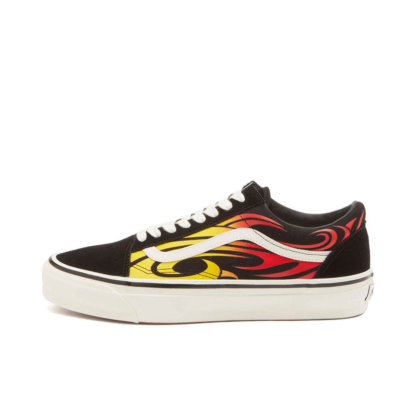 Superge in čevlji Vans LX Old Skool Y2K Flame UK 10 Črna | VN000D56MCG1
