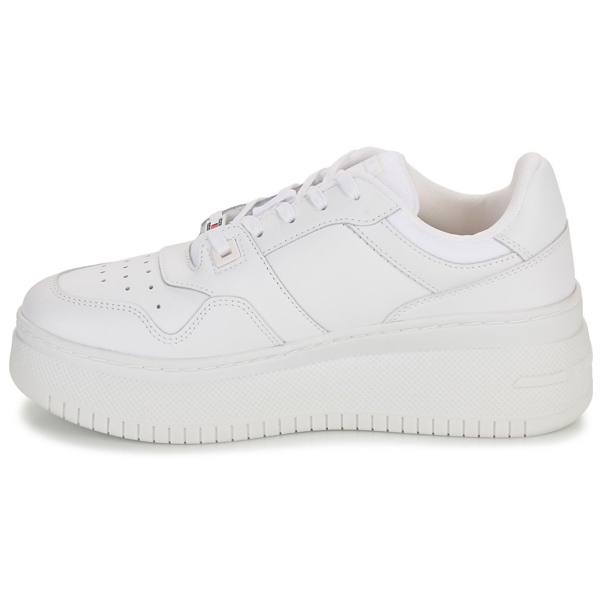 Superge in čevlji Tommy Hilfiger RETRO BASKET FLATFORM ESS Bela | EN0EN02506-YBS, 0