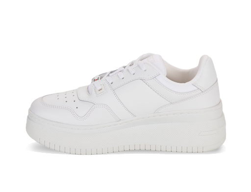 Superge in čevlji Tommy Hilfiger RETRO BASKET FLATFORM ESS Bela | EN0EN02506-YBS