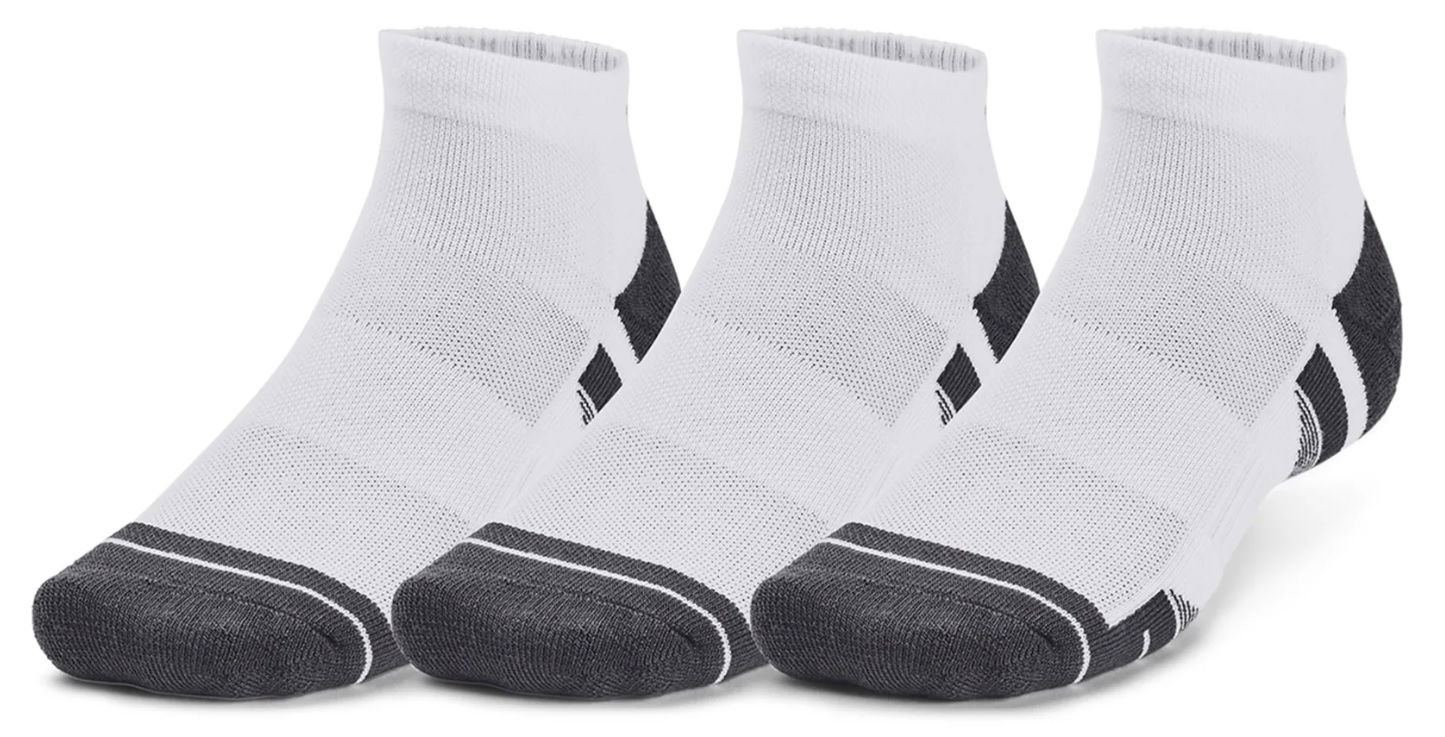 Nogavice Under Armour Perfromance Tech Socks - 3 pack Bela | 1379504-100, 0
