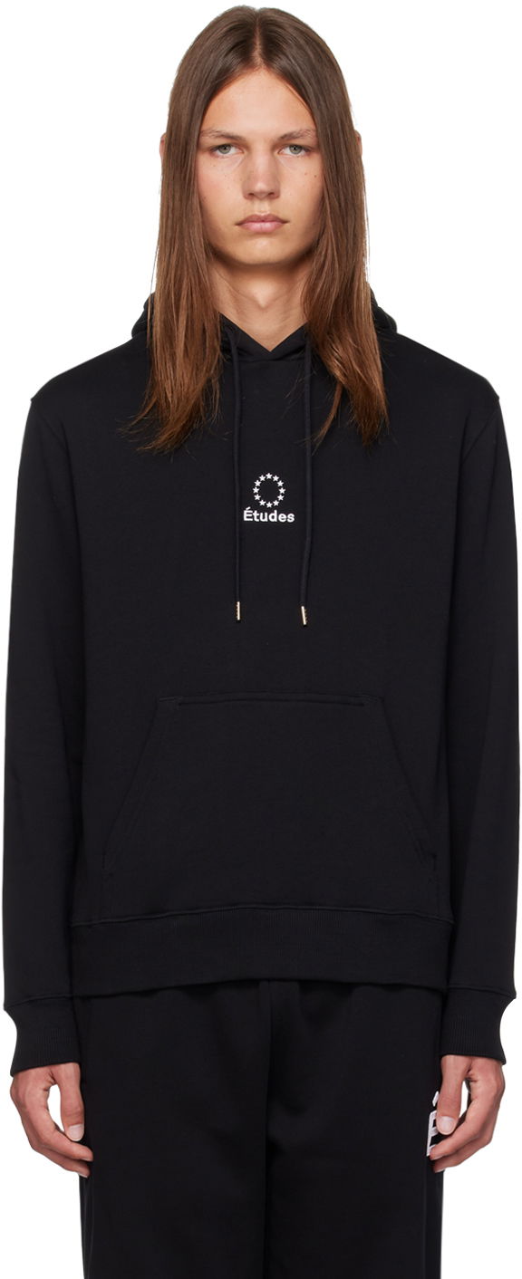 Pulover Études Études Klein Hoodie Črna | C00ME252A01599