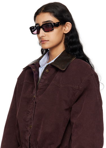 Sončna očala Prada Tortoiseshell Square Sunglasses Črna | 0PR 08YS 8056262085301, 3