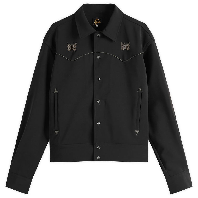 Jakna Needles Needles Piping Cowboy Jacket, Size Large Črna | QV217-C