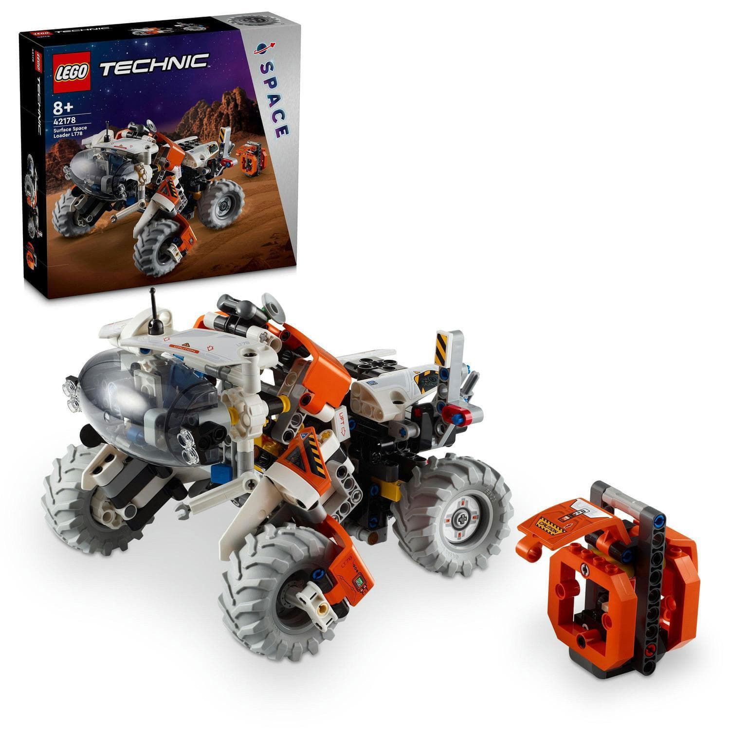 Collectibles LEGO Technic 42178 Surface Space Loader LT78 Večbarvna | 42178LEG, 0
