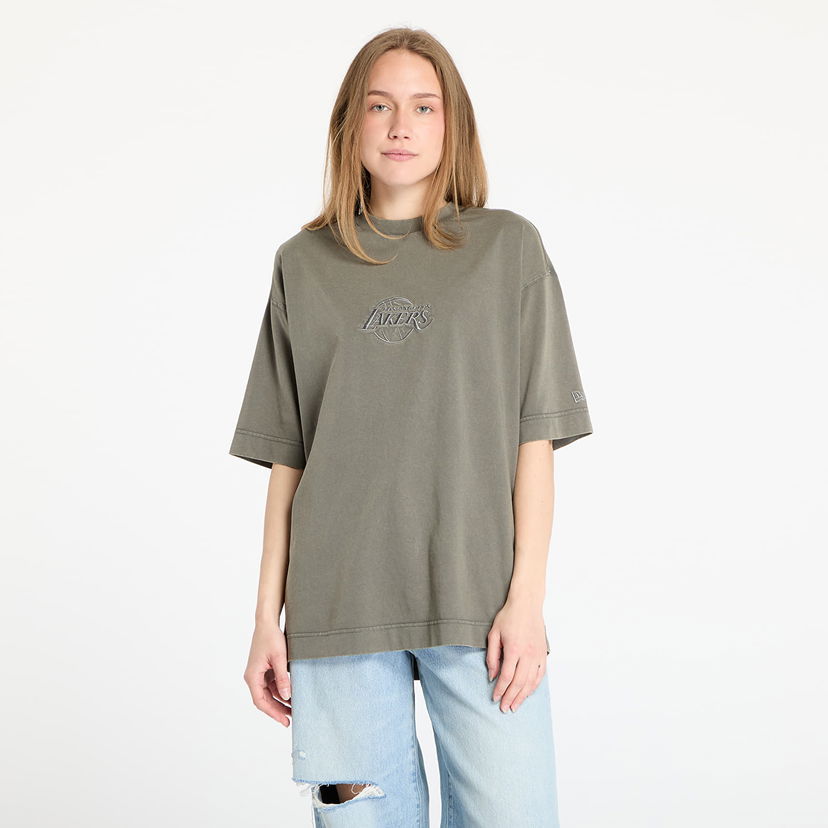 Majica New Era New Era Los Angeles Lakers Washed Box T-Shirt Zelena | 60667862
