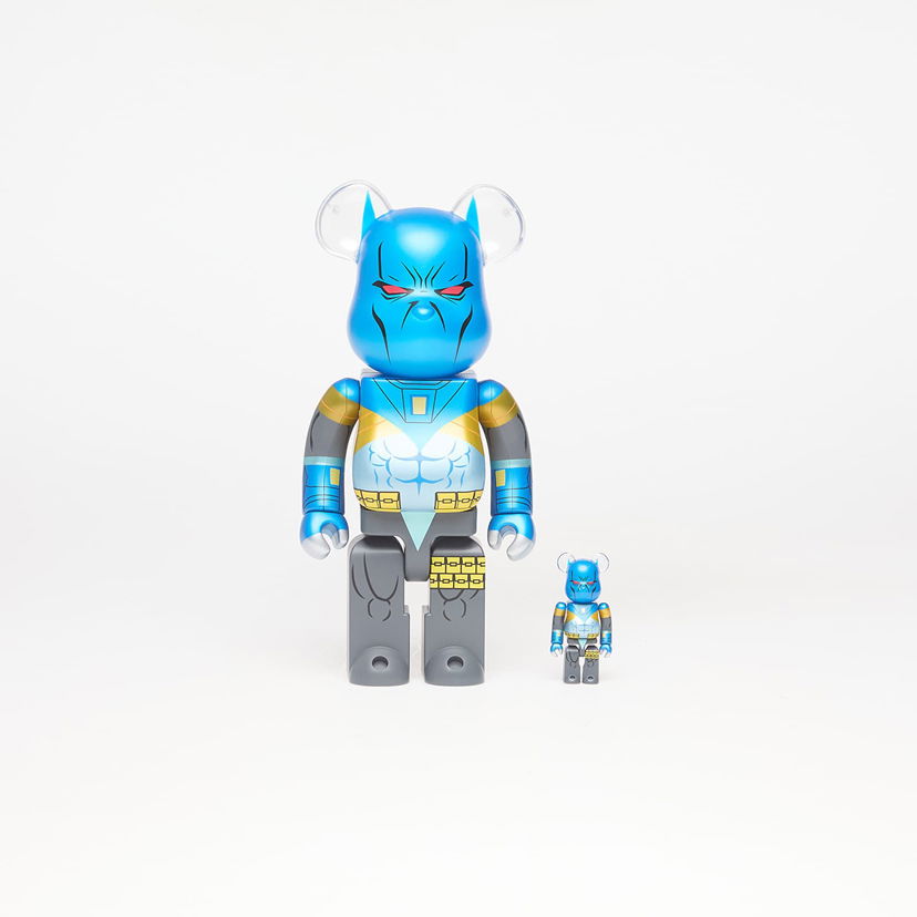 Collectibles Medicom Toy BE@RBRICK Knightfall Batman Figure 100% & 400% Set Modra | 4530956618760