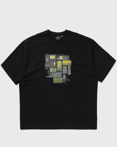 Majica DAILY PAPER EVOLUTION OVERSIZED SS TEE Črna | 2421081, 0