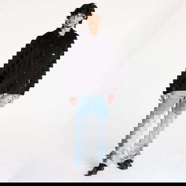 Srajce Dickies Corduroy Long Sleeve Button-Up Shirt Črna | DK0A8652BLK1, 3