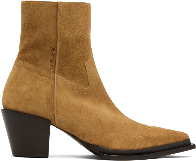 Nega čevljev Jimmy Choo Jimmy Choo Cece Ankle Boots Rjava | CECE AB 60 SVV