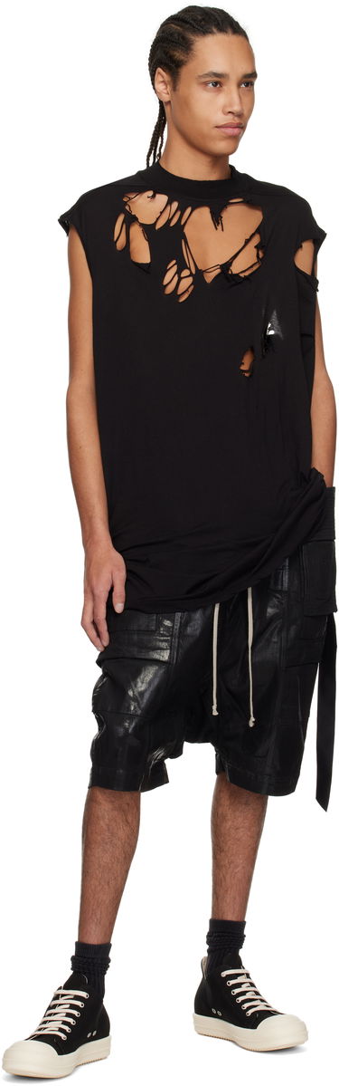 Kratke hlače Rick Owens Rick Owens DRKSHDW Hollywood Creatch Cargo Pods Shorts Črna | DU01E3382 SCF, 3